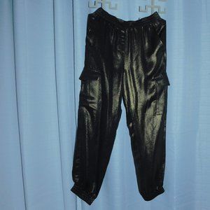 BCBGMAXAZRIA Gold Joggers